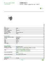 Datasheet for Schneider Electric KSB630ZV1, EAN: 3606480005671