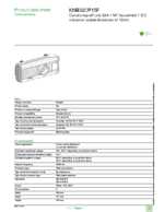 Datasheet for Schneider Electric KNB32CP15F, EAN: 3606480006241
