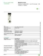 Datasheet for Schneider Electric BMXP341000, EAN: 3595863910698