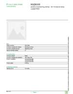 Datasheet for Schneider Electric RXZR335, EAN: 3389119404303