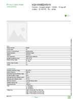 Datasheet for Schneider Electric KSA1000ED45010, EAN: 3606480003820