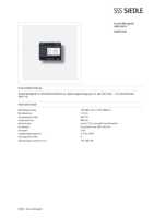 Datasheet for Siedle 200041605-00, EAN: 4015739416059