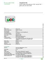 Datasheet for Schneider Electric XALE33V1M, EAN: 3389119017992