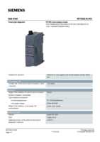 Datasheet for Siemens 6GT20020LA00, EAN: 4019169280198