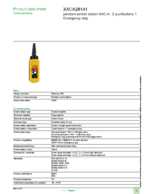 Datasheet for Schneider Electric XACA28141, EAN: 3389110843484