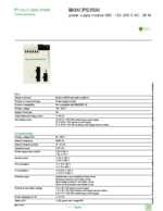 Datasheet for Schneider Electric BMXCPS3500, EAN: 3595863908978