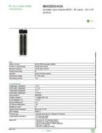 Datasheet for Schneider Electric BMXDDI6402K, EAN: 3595863910445