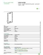 Datasheet for Schneider Electric KSB1000ZB1, EAN: 3606485013138