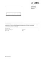 Datasheet for Siedle 200039395-00, EAN: 4015739393954