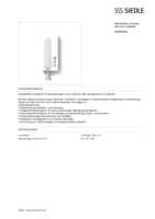 Datasheet for Siedle 200044430-00, EAN: 4015739444304