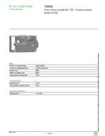 Datasheet for Schneider Electric 19092, EAN: 3303430190929 Datasheet for Schneider Electric 19092, EAN: 3303430190929