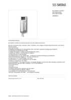 Datasheet for Siedle 200044613-00, EAN: 4015739446131