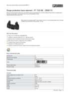 Datasheet for Phoenix Contact 2856113, EAN: 4017918599287