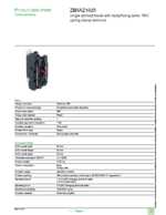 Datasheet for Schneider Electric ZB5AZ1025, EAN: 3389119037730