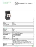 Datasheet for Schneider Electric DF142, EAN: 3389119407403 Datasheet for Schneider Electric DF142, EAN: 3389119407403