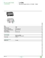 Datasheet for Schneider Electric LA4DBL, EAN: 3389119410151 Datasheet for Schneider Electric LA4DBL, EAN: 3389119410151