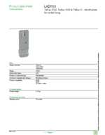 Datasheet for Schneider Electric LAD7X3, EAN: 3389119410113 Datasheet for Schneider Electric LAD7X3, EAN: 3389119410113
