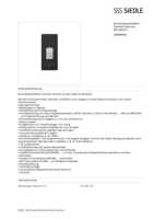 Datasheet for Siedle 200044442-00, EAN: 4015739444427