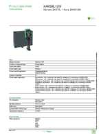 Datasheet for Schneider Electric XARS8L12W, EAN: 3606480610295