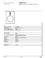 Datasheet for Schneider Electric ZB2BY4951, EAN: 3389110615173