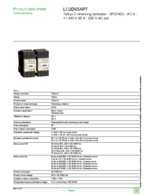 Datasheet for Schneider Electric LC2D65AP7, EAN: 3389119409674 Datasheet for Schneider Electric LC2D65AP7, EAN: 3389119409674
