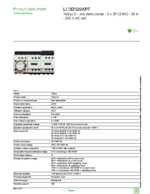 Datasheet for Schneider Electric LC3D320AP7, EAN: 3389110552393 Datasheet for Schneider Electric LC3D320AP7, EAN: 3389110552393