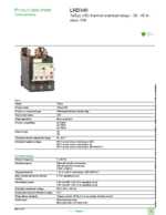 Datasheet for Schneider Electric LRD340, EAN: 3389119215497