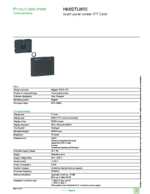 Datasheet for Schneider Electric HMISTU855, EAN: 3595864114323