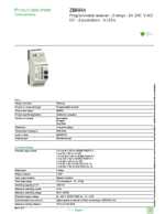 Datasheet for Schneider Electric ZBRRA, EAN: 3606480334702