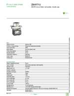 Datasheet for Schneider Electric ZB4RTA2, EAN: 3606480334498