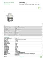 Datasheet for Schneider Electric ZB4RTA1, EAN: 3606480334481