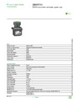 Datasheet for Schneider Electric ZB5RTA3, EAN: 3606480334597