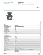 Datasheet for Schneider Electric ZB5RTA6, EAN: 3606480334641