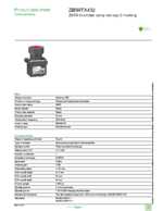 Datasheet for Schneider Electric ZB5RTA432, EAN: 3606480334627