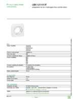 Datasheet for Schneider Electric GBK1201003F, EAN: 3606480397899 Datasheet for Schneider Electric GBK1201003F, EAN: 3606480397899