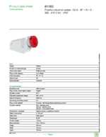 Datasheet for Schneider Electric 81183, EAN: 3303430811831