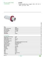 Datasheet for Schneider Electric 81383, EAN: 3303430813835