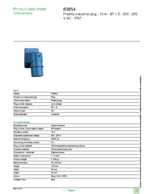 Datasheet for Schneider Electric 83854, EAN: 3303430838548