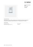 Datasheet for Siedle 200042887-00, EAN: 4015739428878