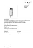 Datasheet for Siedle 200041340-00, EAN: 4015739413409