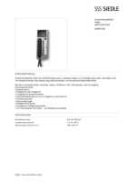 Datasheet for Siedle 200041783-00, EAN: 4015739417834 Datasheet for Siedle 200041783-00, EAN: 4015739417834