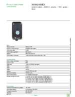 Datasheet for Schneider Electric XAWG100EX, EAN: 3389118047129