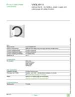 Datasheet for Schneider Electric VW3L10111, EAN: 3389118367272