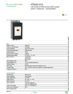 Datasheet for Schneider Electric ATS22C41Q, EAN: 3606480211287