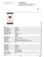 Datasheet for Schneider Electric ATS22D32Q, EAN: 3606480167195
