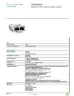 Datasheet for Schneider Electric VW3A3616, EAN: 3606480177590