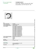 Datasheet for Schneider Electric VW3M5101R15, EAN: 3606480166594