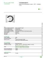Datasheet for Schneider Electric VW3S8202R15, EAN: 3389119224611