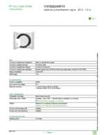 Datasheet for Schneider Electric VW3S8206R15, EAN: 3389119224666