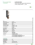 Datasheet for Schneider Electric LXM32AD18N4, EAN: 3606480076794